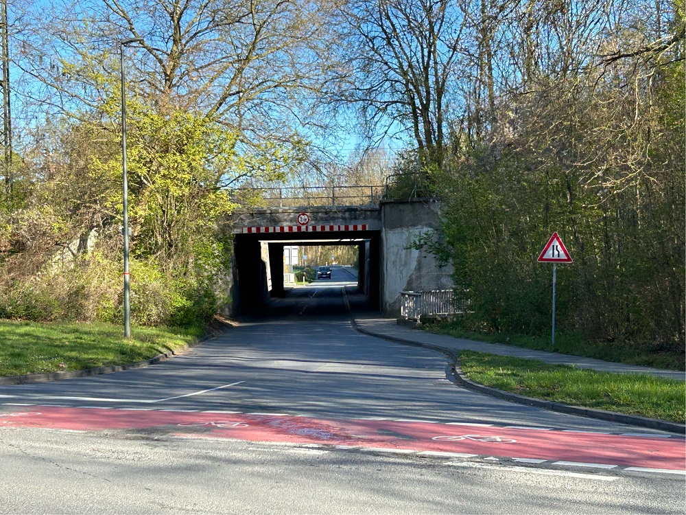 Foto: Unterführung Daimlerstraße