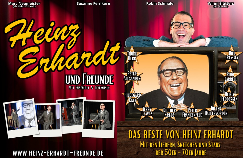 Foto: Plakat Heinz Erhardt 2026