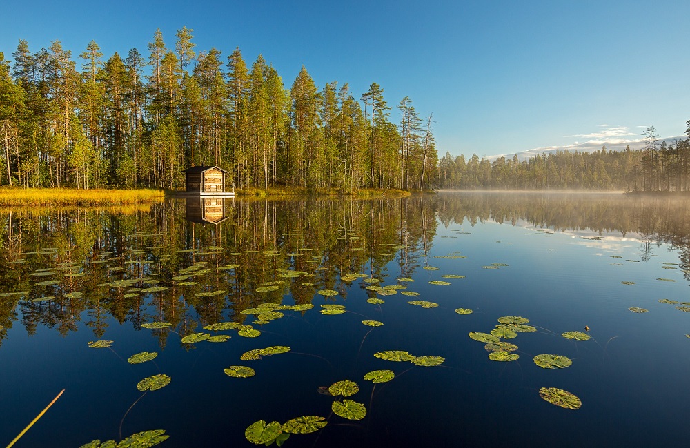 Foto: See in Finnland