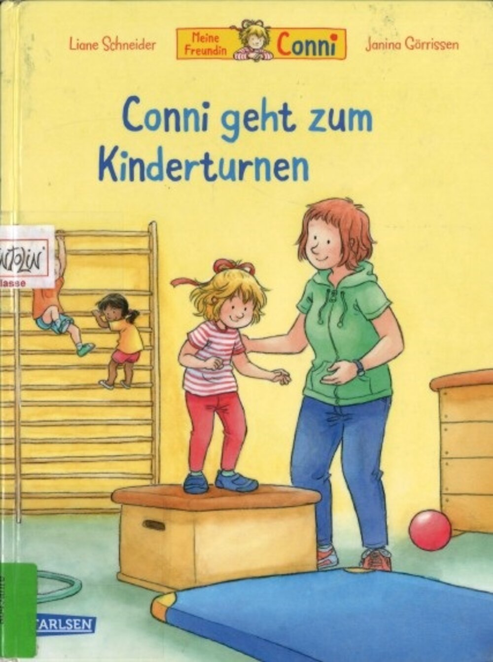 Foto: Buchcover "Conni geht zum Kinderturnen"
