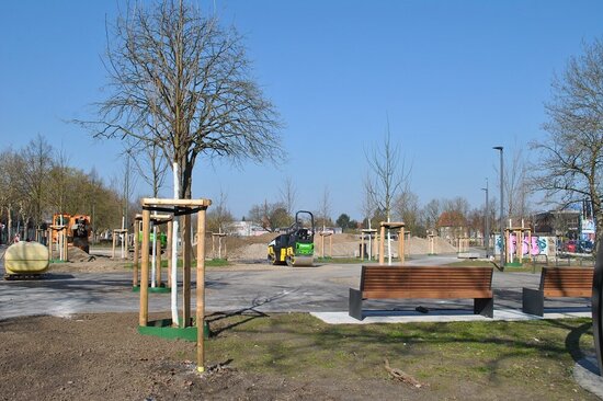 Foto: Baumaßnahme