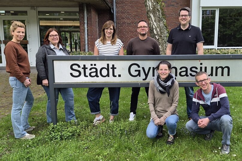 Französische Lehrkräfte zu Gast am Städt. Gymnasium