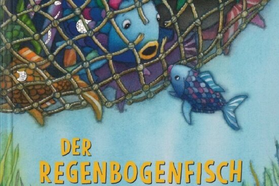 Foto: Buchcover "Der Regenbogenfisch in Gefahr"