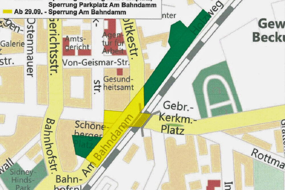 Verkehrssperrungen für die Ahlener Herbstkirmes