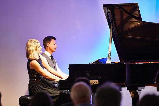 Foto: Ines Walachowski und Holger Blüder spielen am 18. November im Saal Sandgathe