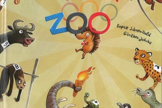 Foto: Buchcover "Die großen Spiele im Zoo"
