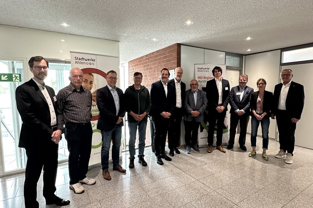 Projekt Zukunftsstadtwerke der Stadtwerke Ahlen nimmt Fahrt auf