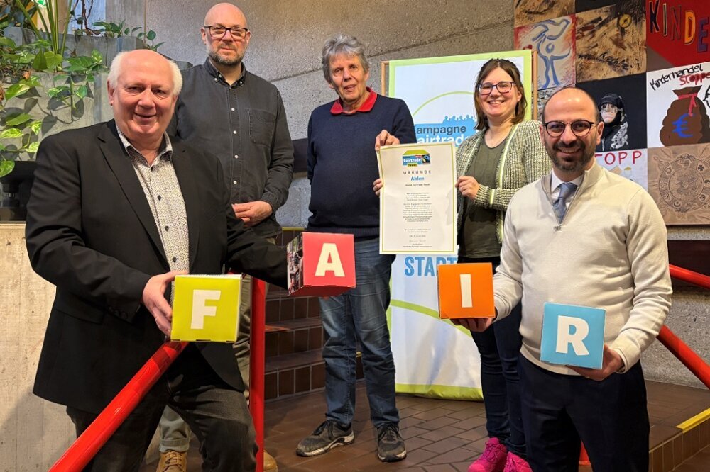 Ahlen bleibt Fairtrade Stadt: Passend dazu zahlreiche Aktionen im „Fairbruary“