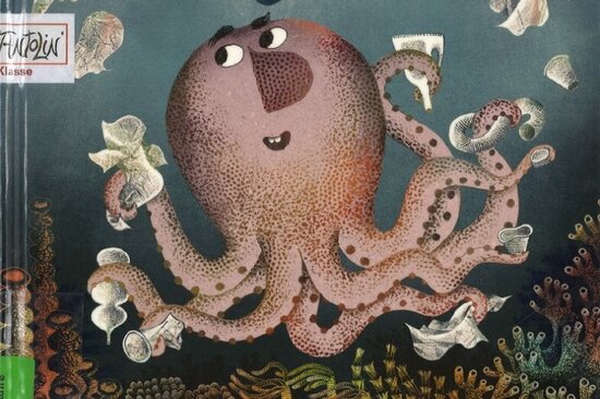 Foto: Buchcover "Herr Krake räumt das Meer auf"