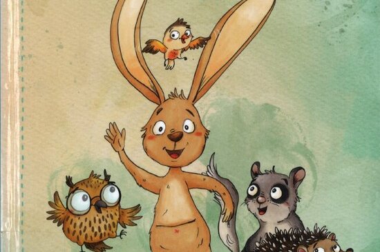 Foto: Buchcover "Nobbi der Mutmachhase"