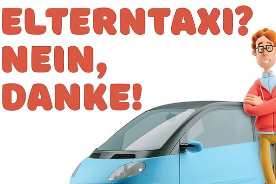 Foto: Am Freitag, 1. September, findet der erste Aktionstag im Rahmen der Initiative „Elterntaxi – nein danke!“ statt. 