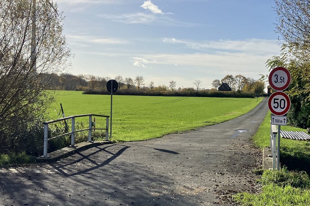 Neue Brücke am Nienholtweg