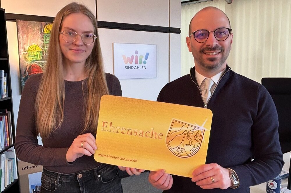 Ehrenamtskarte in Ahlen ist jetzt leichter zu bekommen