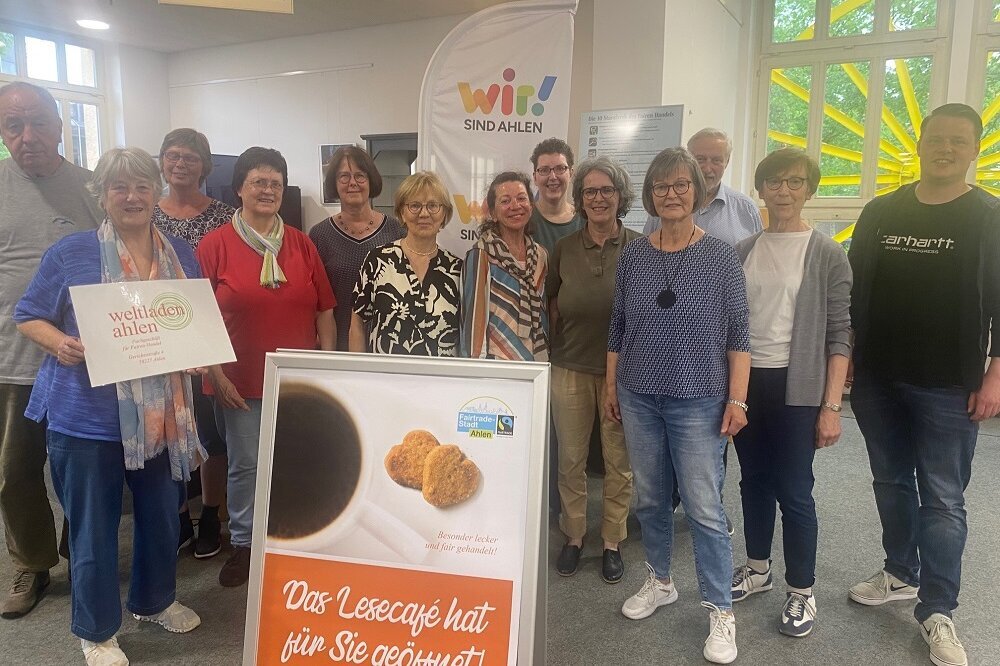 Austausch zwischen Weltladen und Stadt Ahlen 