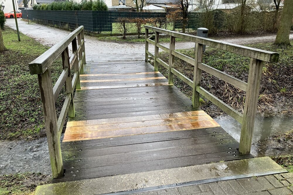 Brücke über den Richterbach wird erneuert