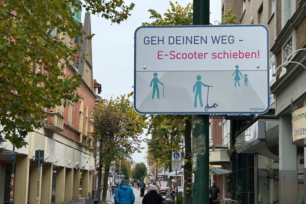 Fußgänger müssen auch in kleineren Städten geschützt sein