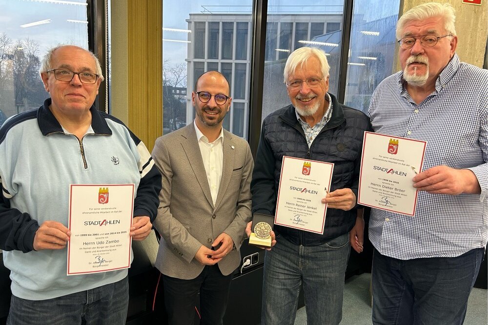 Bürgermeister dankt für ehrenamtliche Ratsarbeit