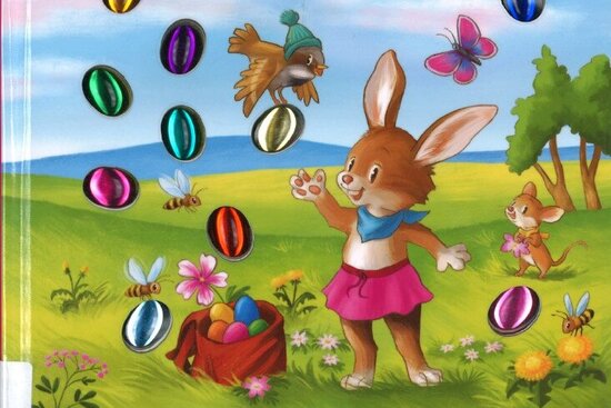 Foto: Buchcover "Elli Osterhase und die Osterhasenprüfung"