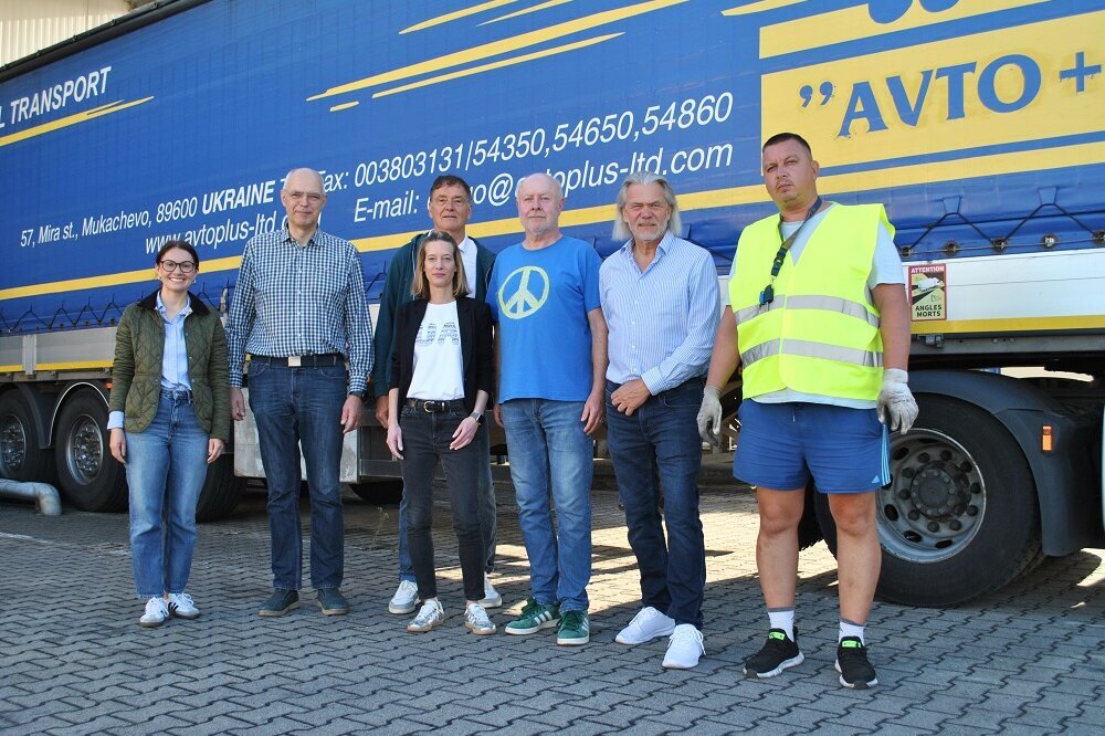 „Ukraine Hilfe Ahlen e.V.“ und die Stadt Ahlen unterstützen Khotyn in der Ukraine mit Hilfsaktion